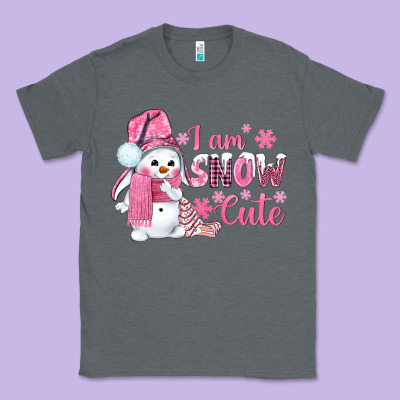 I Am Snow Cute Pink Bbs Classic Tee Designed By Bundleandbundleshop