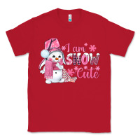 Red i am snow cute pink bbs Classic Tee - BundleAndBundleShop