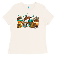 Bone rodeo coffee Ladies Tee - Jasminsmagicworld