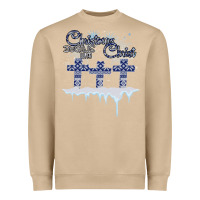 Mushroom Christmas Christ Begins With Heavyweight Sweatshirt - Bettercallsaul