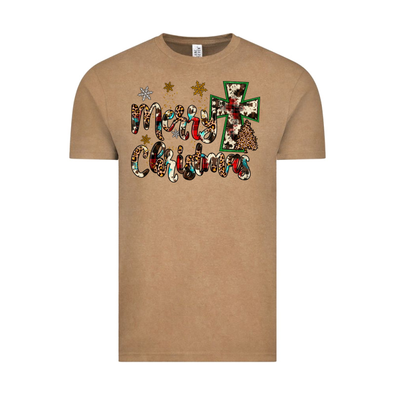 Merry Christmas Vintage Tee by JahusDesignShop | Teevron