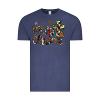 Vintage Denim merry christmas Vintage Tee - JahusDesignShop