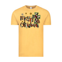 Vintage Mustard merry christmas Vintage Tee - JahusDesignShop