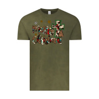 Vintage Olive merry christmas Vintage Tee - JahusDesignShop