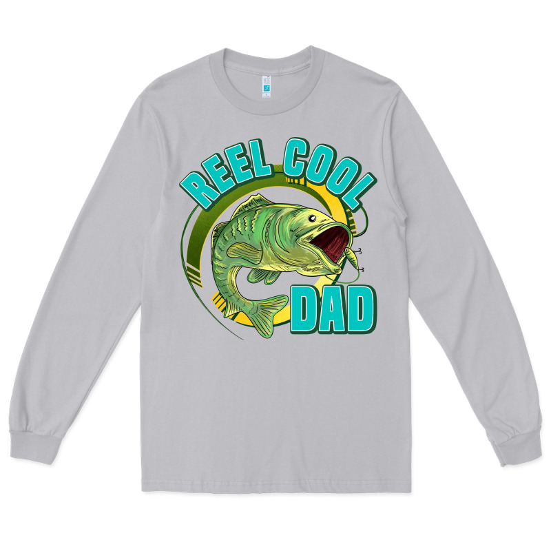 Reel Cool Dad Long Sleeve Tee by Jasminsmagicworld | Teevron