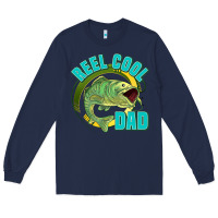 Navy reel cool dad Long Sleeve Tee - Jasminsmagicworld