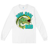 White reel cool dad Long Sleeve Tee - Jasminsmagicworld