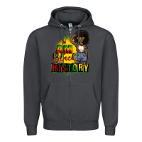 Smoke i am black history juneteenth Zipper Hoodie - CowGirlArtShop