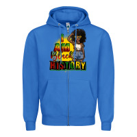 True Royal i am black history juneteenth Zipper Hoodie - CowGirlArtShop