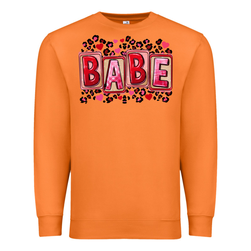 Valentine's Day Babe Premium Sweatshirt by FaDigitalArtStudio | Teevron