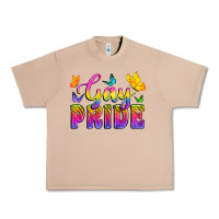 Burro Gay Pride With Butterfly Urban Heavy Tee - BundleAndBundleShop