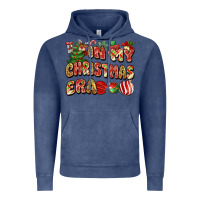 Vintage Denim in my christmas era Vintage Hoodie - MaliasSmallBusiness