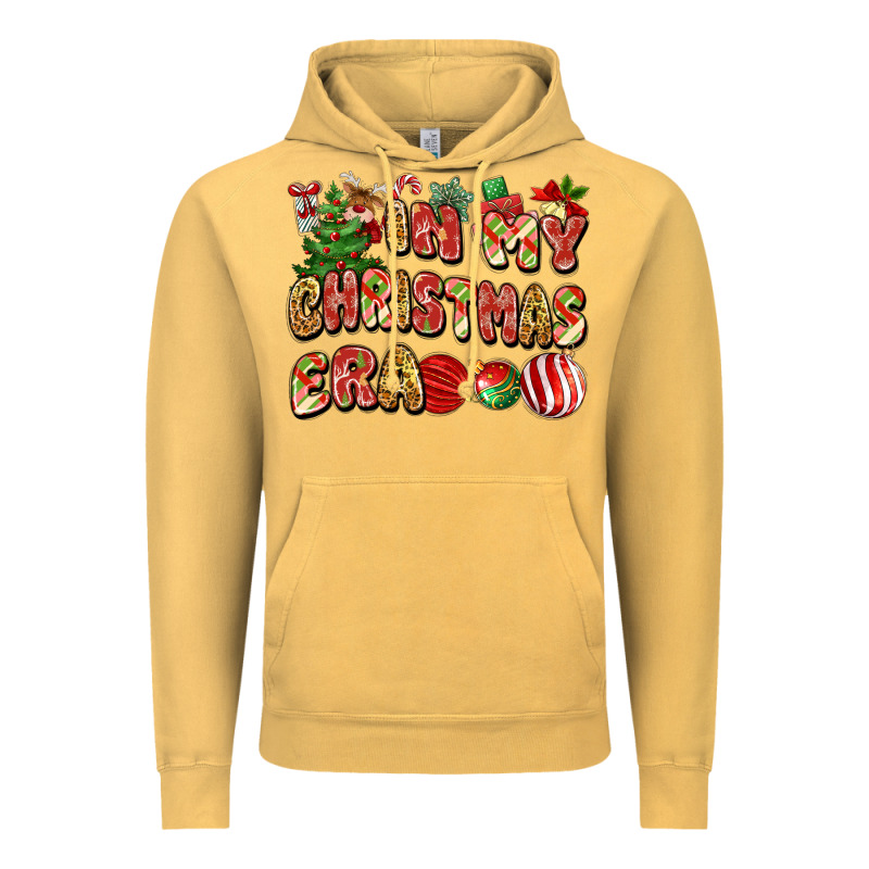 In My Christmas Era Vintage Hoodie by MaliasSmallBusiness | Teevron