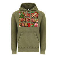 Vintage Olive in my christmas era Vintage Hoodie - MaliasSmallBusiness