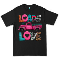 Black loads of love valentine's day truck Premium Tee - Jasminsmagicworld