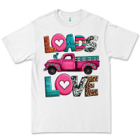 White loads of love valentine's day truck Premium Tee - Jasminsmagicworld