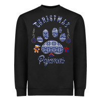 Black Christmas Pajamas Heavyweight Sweatshirt - Bettercallsaul