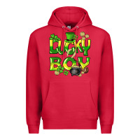 Cardinal Lucky Boy St. Patrick's Day Premium Hoodie - HowdyJamesFarm
