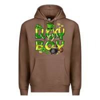 Chestnut Lucky Boy St. Patrick's Day Premium Hoodie - HowdyJamesFarm