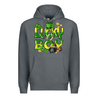 Rock Lucky Boy St. Patrick's Day Premium Hoodie - HowdyJamesFarm