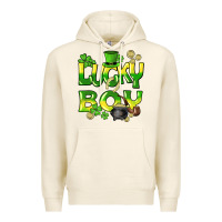 Tofu Lucky Boy St. Patrick's Day Premium Hoodie - HowdyJamesFarm