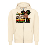 Sandshell i am melanin princess black peekaboo Zipper Hoodie - CowGirlArtShop