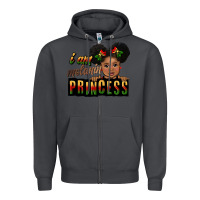 Smoke i am melanin princess black peekaboo Zipper Hoodie - CowGirlArtShop
