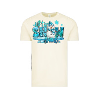 Vintage Arctic up to snow good winter snowman Vintage Tee - MaliasSmallBusiness