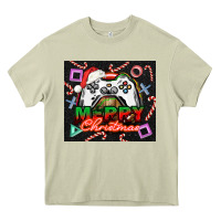 Mossy gamer merry christmas Heavy Core Tee - NancyCooperArtShop