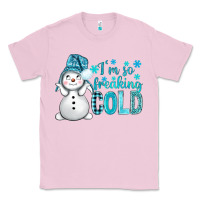 Bubblegum Pink i'm so freaking cold bbs Classic Tee - BundleAndBundleShop