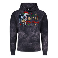 Cloud Black mooey christmas Vintage Hoodie - RanaPortraitStore