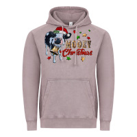 Vintage Zinc mooey christmas Vintage Hoodie - RanaPortraitStore