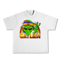 Lunar Rock Gaylien LGBTQ Pride Urban Heavy Tee - BundleAndBundleShop