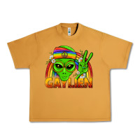 Peanut Butter Gaylien LGBTQ Pride Urban Heavy Tee - BundleAndBundleShop