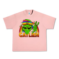 Salmon Gaylien LGBTQ Pride Urban Heavy Tee - BundleAndBundleShop