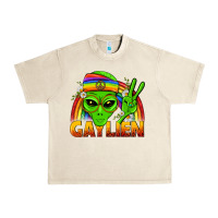 Sandshell Gaylien LGBTQ Pride Urban Heavy Tee - BundleAndBundleShop