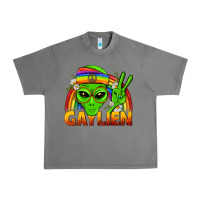 Tornado Gaylien LGBTQ Pride Urban Heavy Tee - BundleAndBundleShop