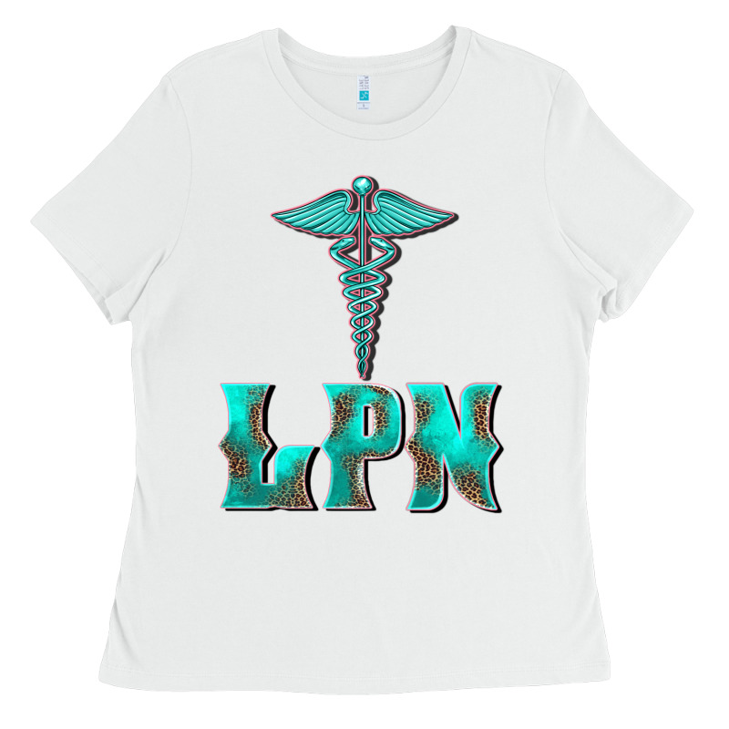 Licensed Practical Nurse Medical Symbol Ladies Tee by BarkalooDesign | Teevron