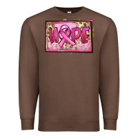 Chestnut Hope Breast Cancer Premium Sweatshirt - FaDigitalArtStudio