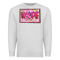 Dove Grey Hope Breast Cancer Premium Sweatshirt - FaDigitalArtStudio