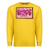 Lemon Hope Breast Cancer Premium Sweatshirt - FaDigitalArtStudio