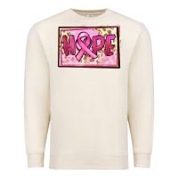 Sandshell Hope Breast Cancer Premium Sweatshirt - FaDigitalArtStudio