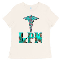 Bone licensed practical nurse medical symbol Ladies Tee - BarkalooDesign