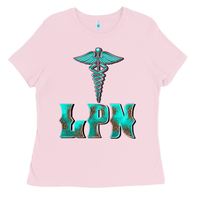 Licensed Practical Nurse Medical Symbol Ladies Tee by BarkalooDesign | Teevron