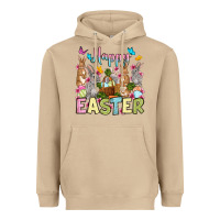 Mushroom Happy Easter bunnys Heavyweight Hoodie - OliviaCreatesArt