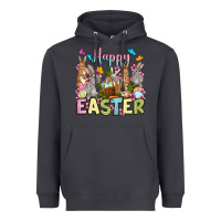 Smoke Happy Easter bunnys Heavyweight Hoodie - OliviaCreatesArt