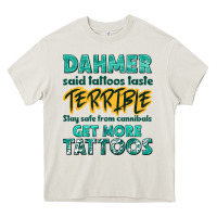 Cream get more tattoos Heavy Core Tee - NancyCooperArtShop