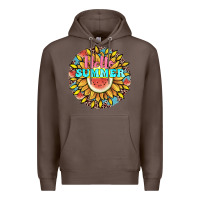 Coffee hello summer Premium Hoodie - JahusDesignShop