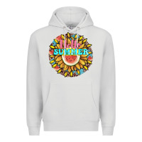 Dove Grey hello summer Premium Hoodie - JahusDesignShop