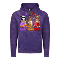 Cloud Purple happy hallothanksmas Vintage Hoodie - MaliasSmallBusiness
